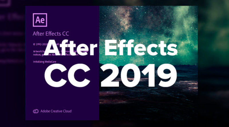 Descarga Adobe After Effects CC 2019
