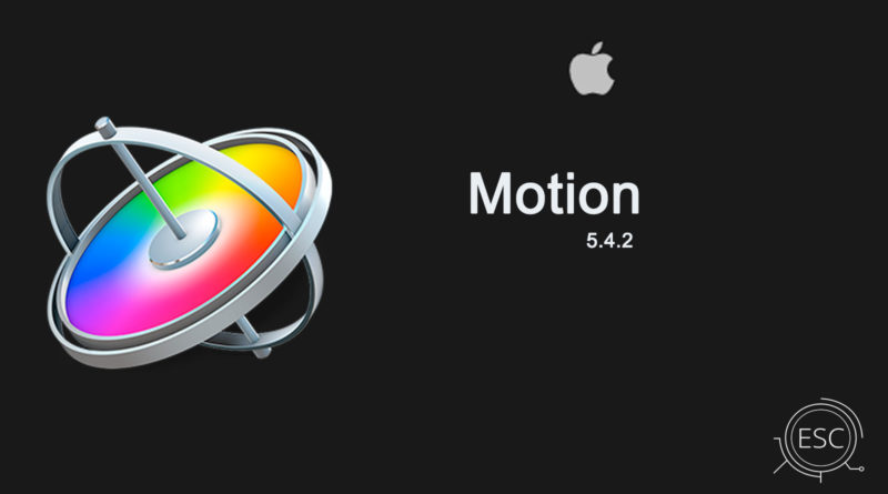 Motion 5 4 2 for Mac