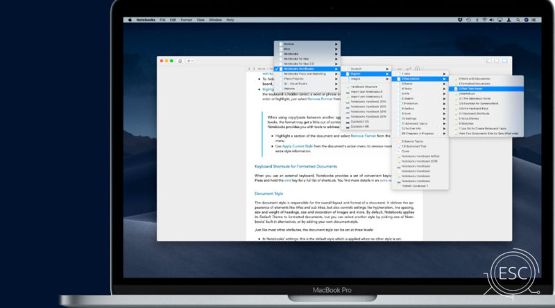 Notebooks for mac