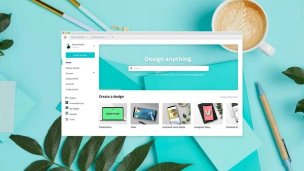 Cómo usar las herramientas de diseño de Canva para redes sociales